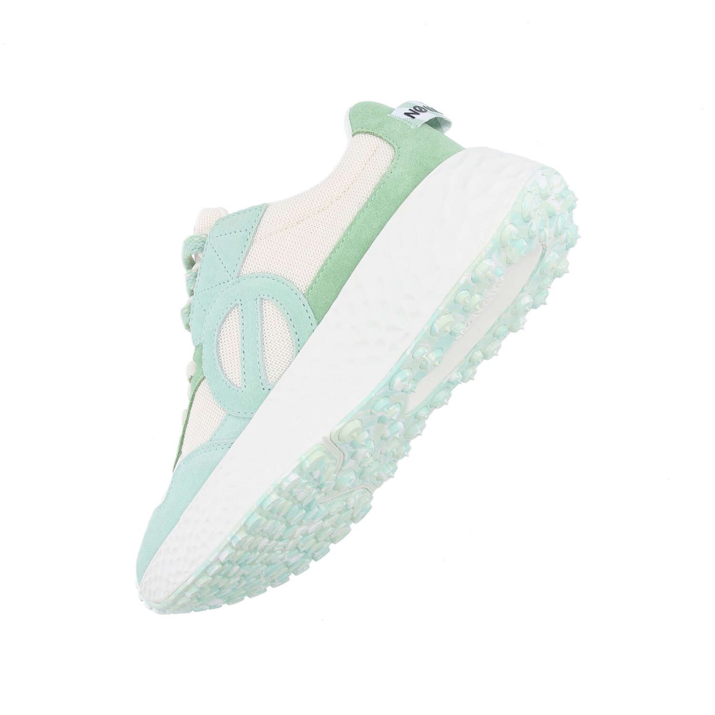 CARTER ICE CREAM - SUEDE/KNIT/SUED - TURQUOISE/VERT/SENTEUR POMME